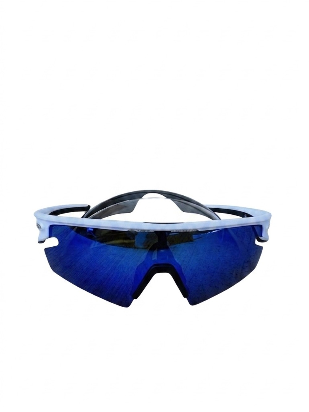 Oakley Sphaera Slash white Frame, Blue Lenses  OO9499-0836